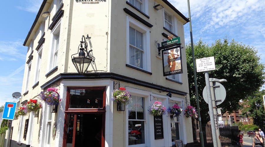 The Rifleman pub on East Street, Epsom — best pub in Epsom 2026